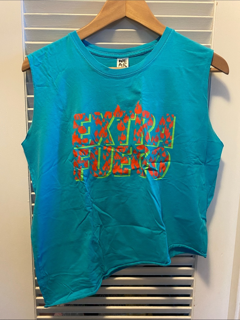Zumba Wear Turquoise Sleeveless Tee